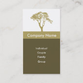 Heirat und Familien-Therapeut-Visitenkarte Visitenkarte (Rückseite)