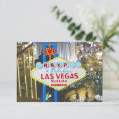 Heirat von Las Vegas Ankündigung und Feier (Stehend Vorderseite)