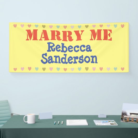  Heirate mich! Banner (Messe)