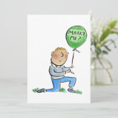 Heirate mich? einladung (Stehend Vorderseite)