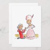 Heirate mich? einladung (Vorne/Hinten)