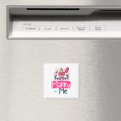 Heirate Mich Heiratsantrag Magnet (In Situ (Geschirrspüler))