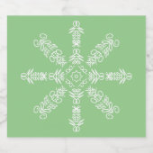 Heirate mich. Verstecktes Wort Schaumweinetikett (Einzelnes Label)