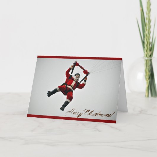 Heirate Weihnachten! Feiertagskarte (Vorderseite)