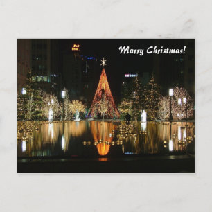 Heirate Weihnachten! Feiertagspostkarte