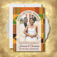 HEIRATEN Afrikanisch Ghana Kente HOCHZEIT