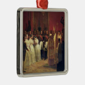 Heiraten der Königin Isabella II Ornament Aus Metall (Rechts)