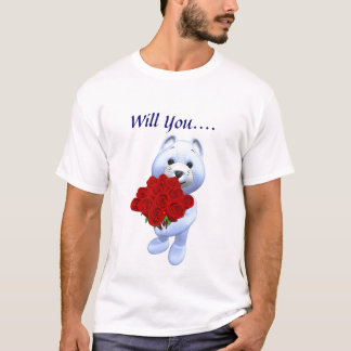 Heiraten, die Sie mich, Shirt-Sehen T zurück T-Shirt