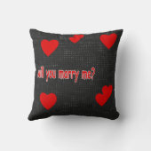 heiraten kissen (Rückseite)