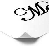 heiraten poster (Ecke)