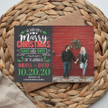 Heiraten Save the Date<br><div class="desc">Weihnachts-Foto Save the Date</div>