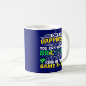 Heiraten Sie einen Brasilianer - Brasilien Glück Kaffeetasse (VorderseiteRechts)