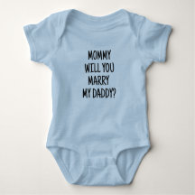 Heiraten Sie meinen Papa? Baby Bodysuit