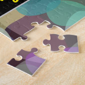 Heiraten Sie mich? + Abstraktes mehrfarbiges Puzzle (Seite)