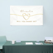 Heiraten Sie mich? Banner (Messeveranstaltung)