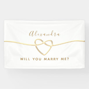 Heiraten Sie mich? Banner