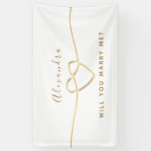 Heiraten Sie mich? Banner (Vertikal)