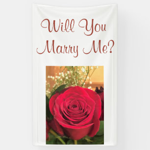 Heiraten Sie mich? Banner