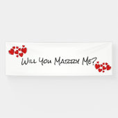 Heiraten Sie mich? Banner (Horizontal)