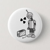 Heiraten Sie mich? Button (Vorderseite)