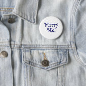 Heiraten Sie mich! Button (Beispiel)
