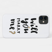Heiraten Sie mich? Case-Mate iPhone Hülle (Rückseite (Horizontal))