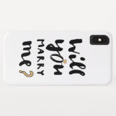 Heiraten Sie mich? Case-Mate iPhone Hülle (Rückseite (Horizontal))
