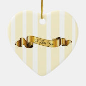 Heiraten Sie mich der Keramik Ornament (Hinten)