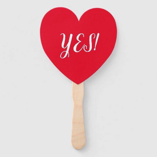 Heiraten Sie mich? Fächer (Rückseite)