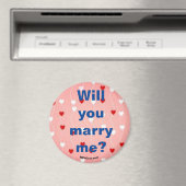 Heiraten Sie mich? Magnet (In Situ (Geschirrspüler))