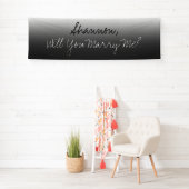 Heiraten Sie mich, Ombre Banner (Insitu)