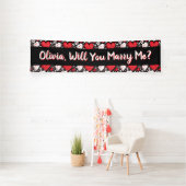 Heiraten Sie mich, Personalisierter Vorschlag Banner (InSitu)