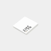 Heiraten Sie mich? Post-it Klebezettel (angewinkelt)