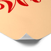 Heiraten Sie mich? Poster (Ecke)