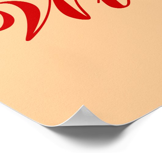 Heiraten Sie mich? Poster (Ecke)