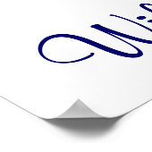 Heiraten Sie mich? Poster (Ecke)