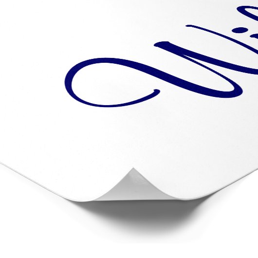 Heiraten Sie mich? Poster (Ecke)