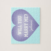 Heiraten Sie mich? Puzzle (Vertikal)