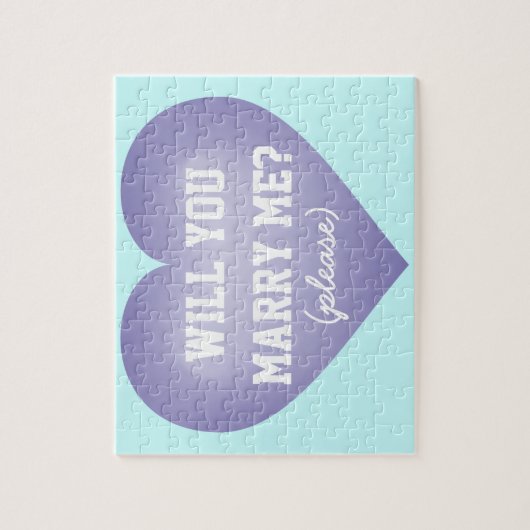 Heiraten Sie mich? Puzzle (Vertikal)