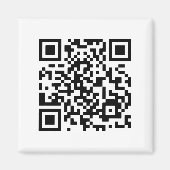 Heiraten Sie mich? QR-Code Magnet (Vorne)
