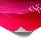 Heiraten Sie mich? Rosenkunsthochzeiten Poster (Ecke)