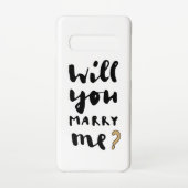 Heiraten Sie mich? Samsung Galaxy Hülle (Rückseite)