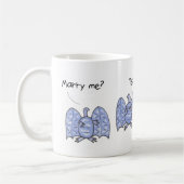 Heiraten Sie mich? turtlebat Tasse (Links)