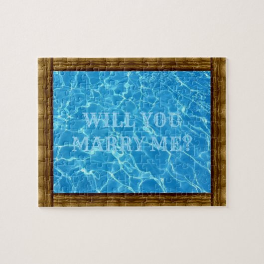 Heiraten Sie mich? unmöglich Puzzle (Horizontal)