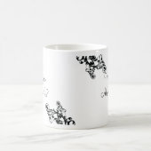 Heiraten Sie mich? Versteckte Mitteilung blühen Verwandlungstasse (Mittel)