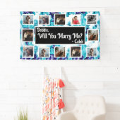 Heiraten Sie mich Vorschlag Banner mit Fotos (Insitu)