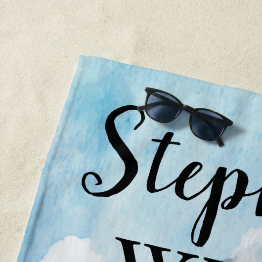 Heiraten Sie mich? Vorschlag für maßgeschneiderte  Strandtuch (Beispiel)