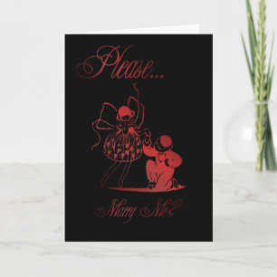 Heiraten Sie mich? Vorschlag zur Eheschließung Karte