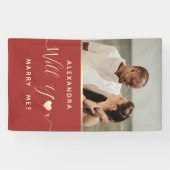 Heiraten Sie mir Banner (Horizontal)