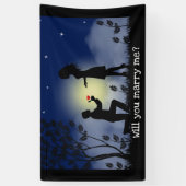 Heiraten Sie mir Banner? Banner (Vertikal)